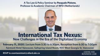 International Tax Nexus Poster