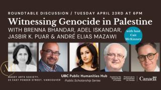 2024 04 23 - Witnessing Genocide in Palestine - LAW
