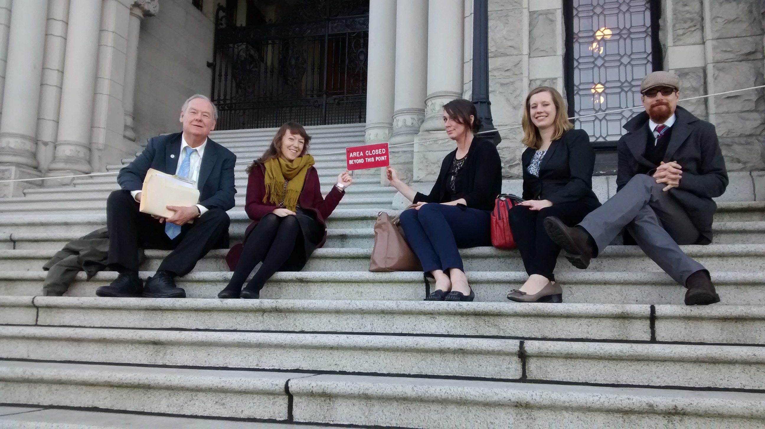 Environmental Law Centre on the Legislatures Steps