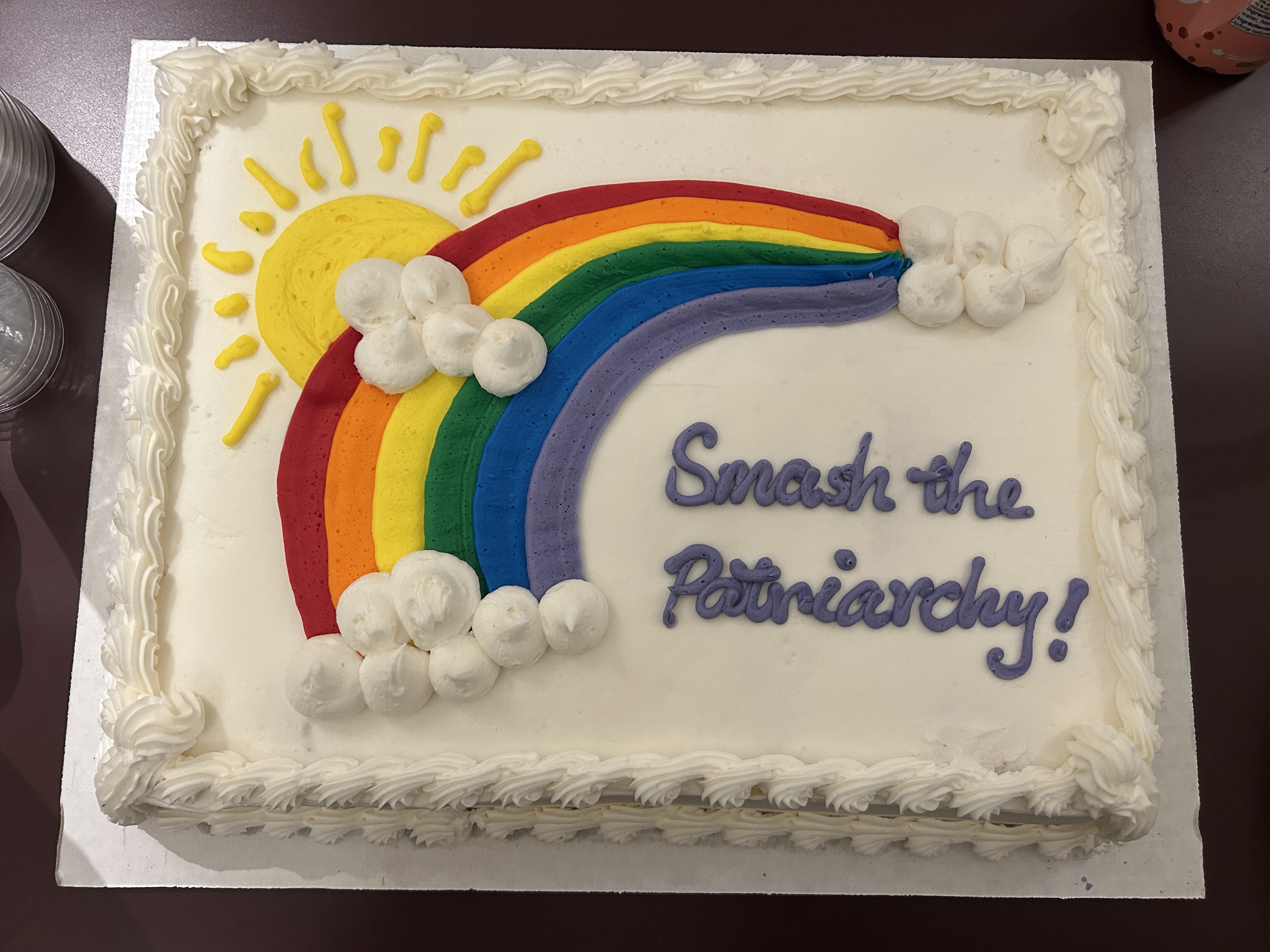 Smash the Patriarchy Cake