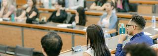 Students in a classroom