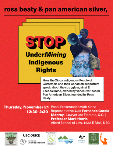 Poster for Stop Undermining Event
