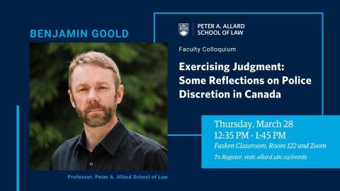 2024 03 28 - Exercising Judgement - LAW