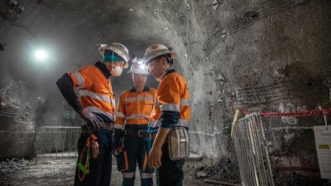 Oyu Tolgoi, Underground, Mongolia