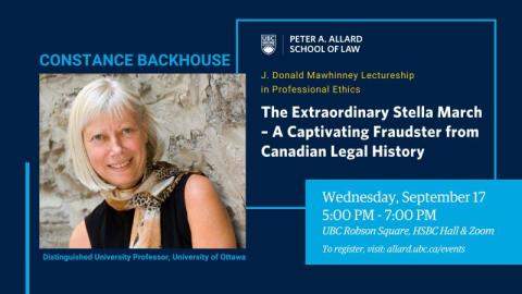 2025 09 17 - J. Donald Mawhinney Lectureship - LAW