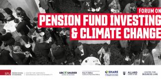 Forum on Pension Fund Investing and Climate Change Poster