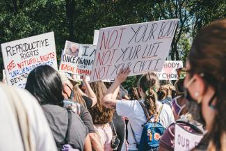 Pro-choice protest