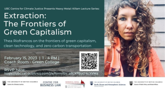 Extraction: The Frontiers of Green Capitalism