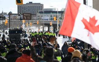 Convoy protestors in Ottawa