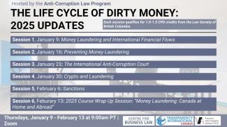 2025 02 13 - Life Cycle of Dirty Money - Session 6 - LAW