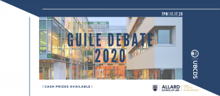 Guile Debate 2020 November 17 7:00pm