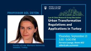 Law and Cities - Urban Transformation
