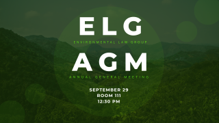 ELG's Welcome Meeting & AGM