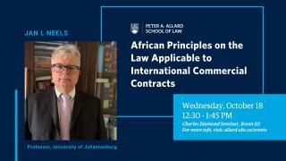 African Principles on the Law Applicable to International Commercial Contracts