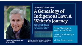 A Genealogy of Indigenous Law A Writer's Journey