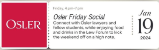 Friday Social with Osler