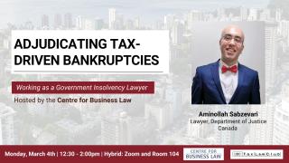 Adjudicating Tax-driven Bankruptcies