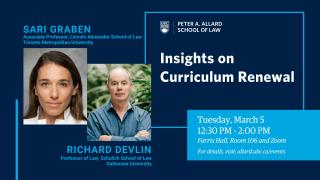 2024 03 05 - Insights on Curriculum Renewal - LAW