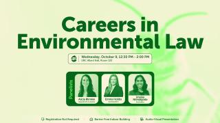 2024 10 09 - Careers in Environmental Law Panel - LAW