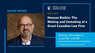 2024 11 04 - Daytime - Book Launch _ Heenan Blaikie - LAW