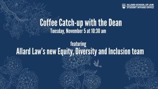 2024 11 05 - Coffee Catch-up - LAW