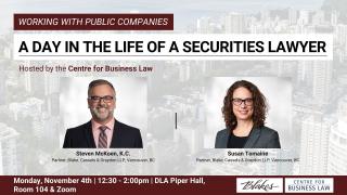 A Day in the Life of a Securities Lawyer