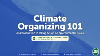2025 02 14 - Climate Organizing 101 - LAW