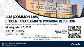 LLMCL reception Mar 3