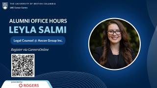 2025 02 04 - Leyla Salmi - UBC Career Centre - LAW