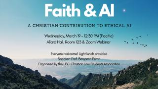 2025 03 19 - Faith & AI - Ethical AI - LAW