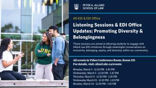 2025 03 24 - EDI Listening Sessions - LAW