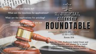 2025 03 26 - 1L Judicial Clerkship - LAW