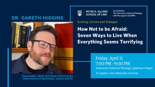 2025 04 11 - How Not to be Afraid - LAW