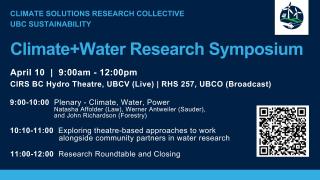 2025 05 10 - Climate and Water Research - LAW