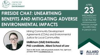 2025 04 23 - Fireside Chat - Unearthing Benefits - LAW