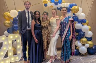 Karin with Jessup team members