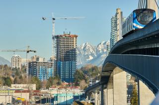 Construction in Vancouver, BC