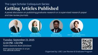 2025 09 23 - LSC - Getting Articles Published - LAW