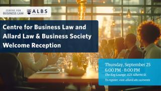 2025 09 25 - CBL and ALBS Welcome Reception - LAW