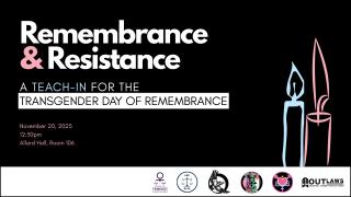 2025 11 20 - Transgender Day of Remembrance - LAW - New